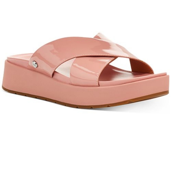 UGG Shoes - UGG Emily  Platform Sandal, pink patent leather